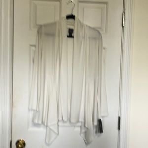 Off white Clara Sun Woo open front jacket